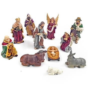 Betlém s 11 figurkami