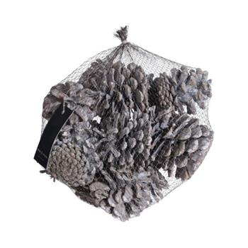 Šiška borovice síťka bílá 8cm 300g