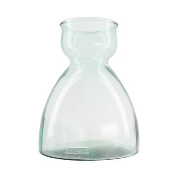 Váza sklo recyklované 34cm