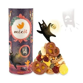 Mixit Strašidelně dobrý - směs preclíků, ovoce a ořechů 650g