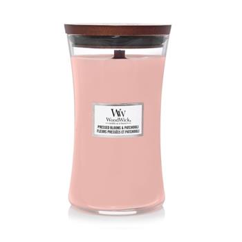 Vonná svíčka WoodWick Pressed Blooms & Patchouli 609g
