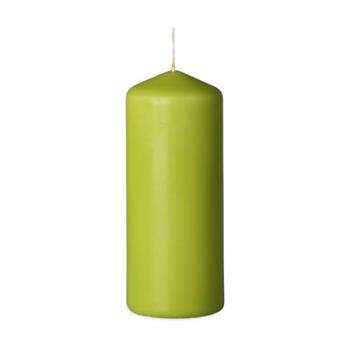 Svíčka válcová RAL BOLSIUS zelená 15cm