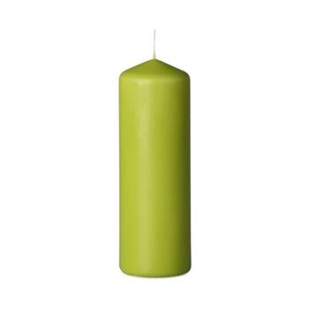 Svíčka válec RAL BOLSIUS zelená 20cm