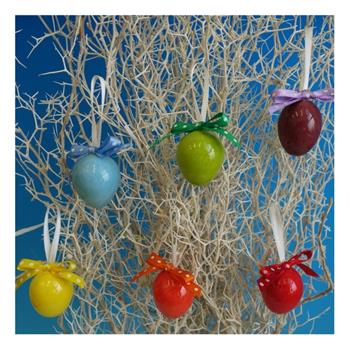 Vejce závěs 2cm mix 5ks