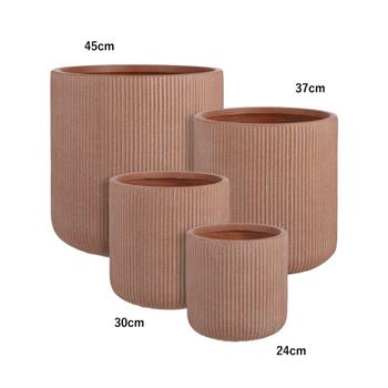 Květináč kulatý NUOVO keramika terakota 30cm