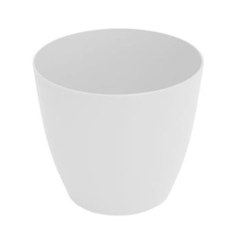Obal plastový lesklý ELLA bílý 9cm