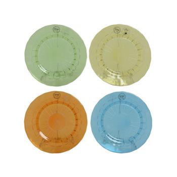 Talíř kulatý KITCHEN GOODS plast mix 20cm