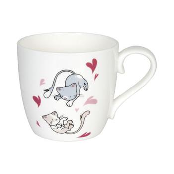 Hrnek porcelánový KOČIČÍ TANEC 420ml