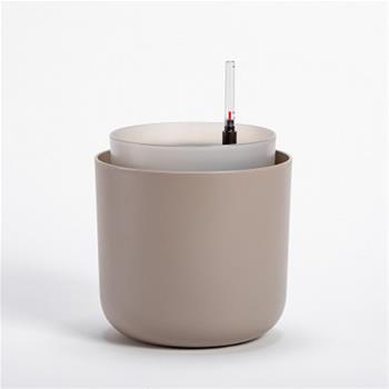 Květináč samozavlažovací TOLITA plast taupe 16cm