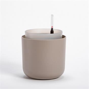 Květináč samozavlažovací TOLITA plast taupe 19cm