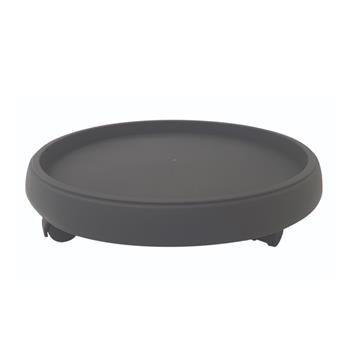 Podložka na kolečkách plastová antracitová 40cm