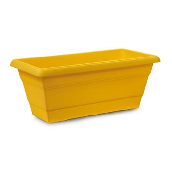 Truhlík plastový FESTONE žlutá 50cm