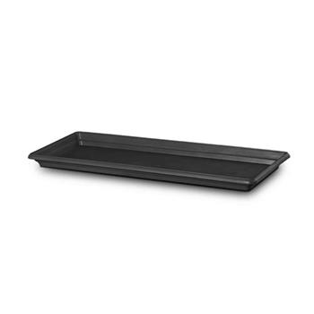 Podmiska pod truhlík FESTONE plastová antracit 45cm