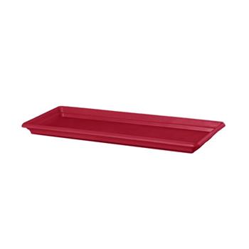 Podmiska pod truhlík plastová FESTONE tm.růžová 45cm