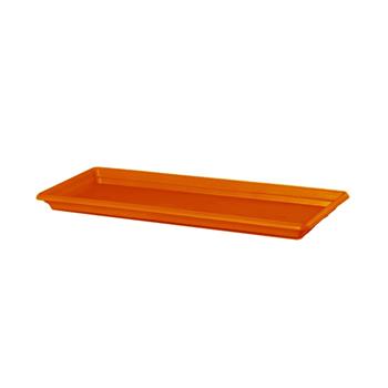 Podmiska pod truhlík plastová FESTONE oranžová 45cm