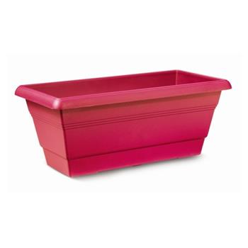 Truhlík plastový FESTONE tm.růžová 50cm