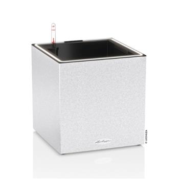 Květináč Lechuza CANTO Stone bílý set 40x40cm