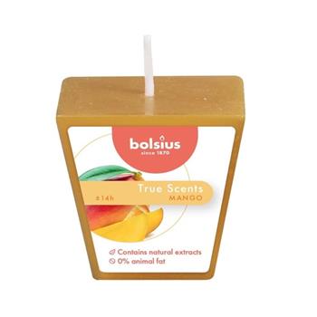 Svíčka vonná votiv BOLSIUS Mango 4,8cm
