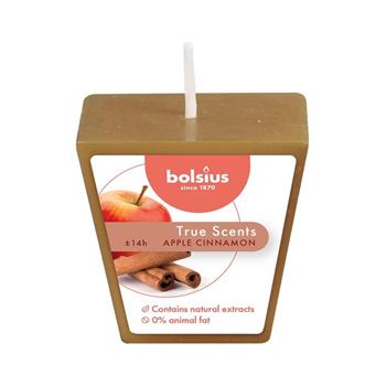 Svíčka vonná votiv BOLSIUS Apple Cinnamon 4,8cm