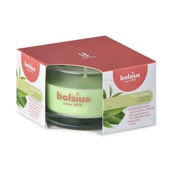 Svíčka vonná sklo BOLSIUS Green Tea 8cm