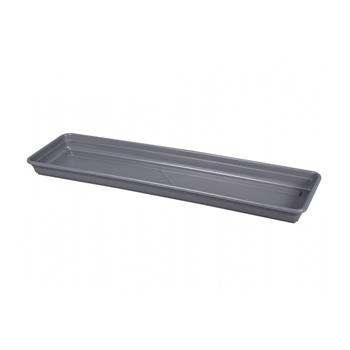 Podmiska pod truhlík LOBELIA MODERD plast mat šedá 60cm