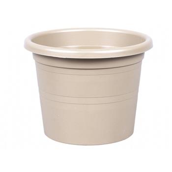 Květináč plastový SAKURA MODERN matný béžový 26cm
