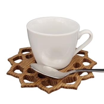 Šálek a podšálek s lžičkou dekor mandala