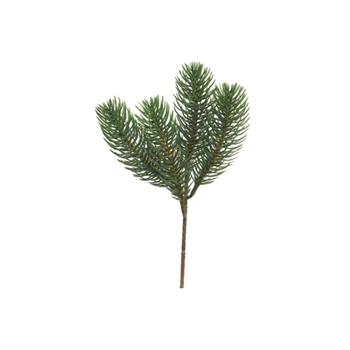 Větev NISSE jehličí umělá zelená 29cm
