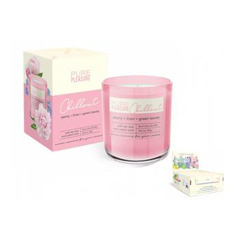 Svíčka vonná sklo Pure Pleasure Chillout 150g