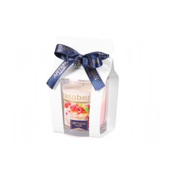 Svíčka vonná sklo Raspberry 130g