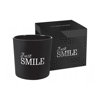 Svíčka vonná sklo Just Smile 300g