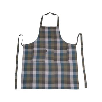 Zástěra bavlněná kostkovaná 90cm