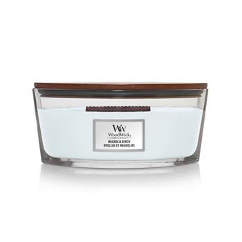 Svíčka WoodWick oválná Magnolia Birch 453g