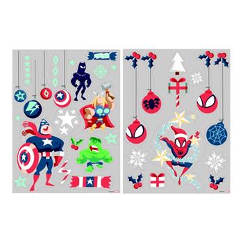 Šablona okenní Marvel Avengers mix 43x30cm