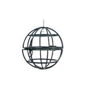 Krmítko závěsné na lojovou kouli kovové zelené