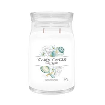 Svíčka YANKEE CANDLE Signature 567g Baby Powder