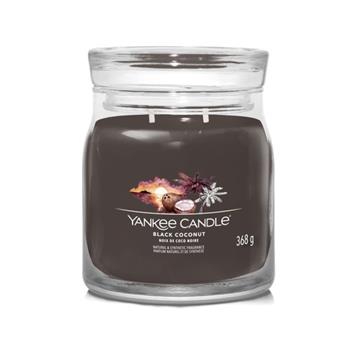 Svíčka YANKEE CANDLE Signature 368g Black Coconut