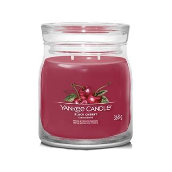 Svíčka YANKEE CANDLE Signature 368g Black Cherry