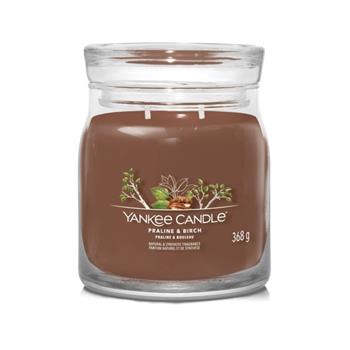 Svíčka YANKEE CANDLE Signature 368g Praline & Birch