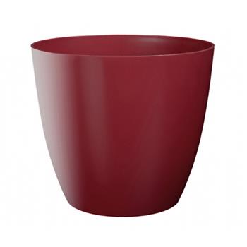 Obal plastový lesklý ELLA bordó 9cm