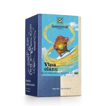 Čaj Vlna elánu - bylinný bio porcovaný  18x1,3g Sonnentor