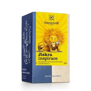 Čaj Jiskra inspirace - bylinný bio porcovaný  18x1,8g Sonnentor