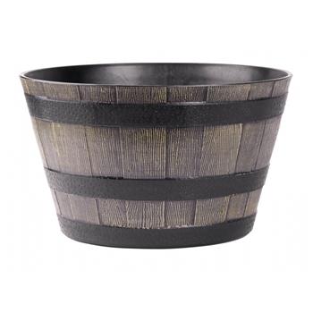 Obal kulatý platový WOODEFF hnědý 39cm