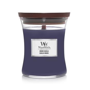 Vonná svíčka WoodWick Hinoki Dahlia 275g