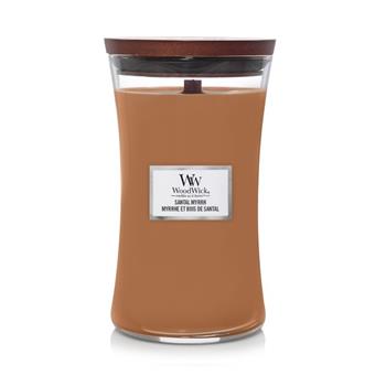 Vonná svíčka WoodWick Santal Myrrh 609g