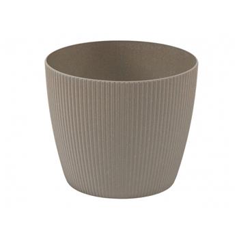 Obal plastový MAGNOLIA JUMPER ECO WOOD šedý 14cm