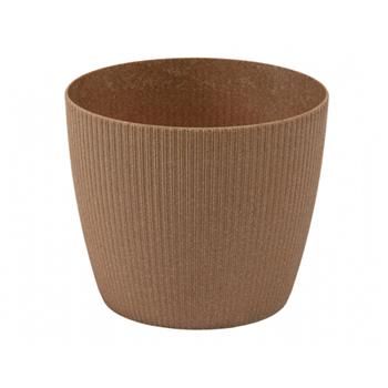 Obal plastový MAGNOLIA JUMPER ECO WOOD sv.hnědý 19cm