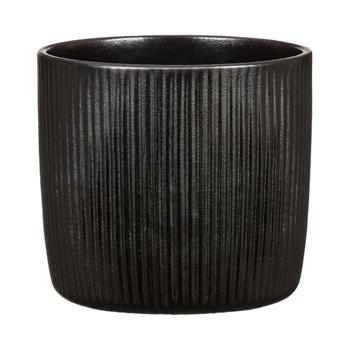 Obal keramický EBANO černý 13cm