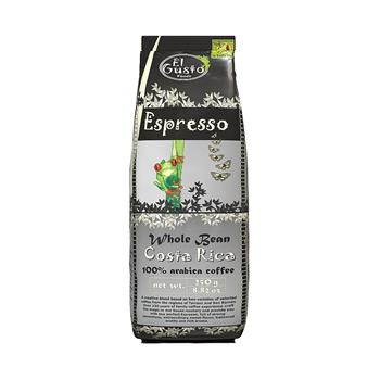 Káva EL GUSTO Arabica Espresso zrnková 250g