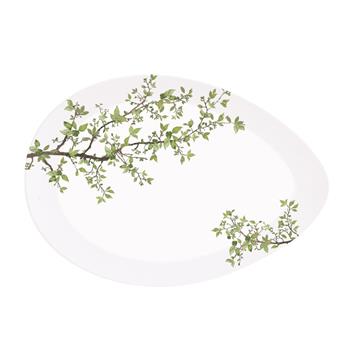 Talíř servírovací porcelánový NATURA slza 24cm